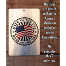 The Fallout Shelter - Metal Sign by Lone Star Art is crafted from durable American aluminum, safe for outdoor use and guaranteed never to rust—perfect decor for your man cave.