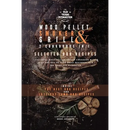 Cover of The Wood Pellet Smoker and Grill 2 Cookbooks in 1: Selected BBQ Recipes - Paperback, featuring images of grilled meat, herbs, and garlic cloves.