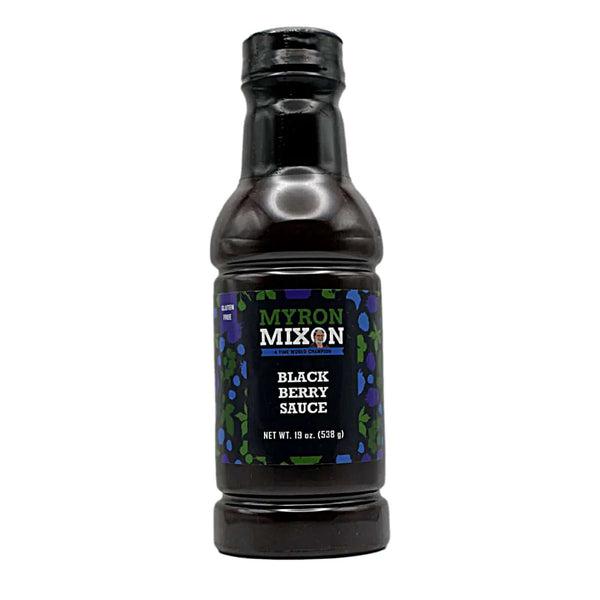 Myron Mixon Blackberry BBQ Sauce Front Label 