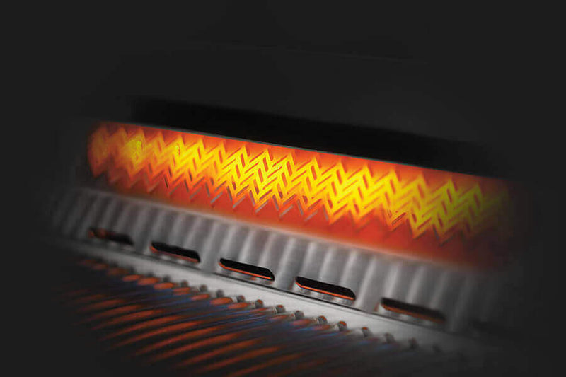 Napoleon Built-In 700 Series 44 BIG44 gas grill with dual infrared rear burners and rotisserie at DDR BBQ Supply
