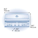 Napoleon Built-In 700 Series 44 BIG44 gas grill with dual infrared rear burners and rotisserie at DDR BBQ Supply