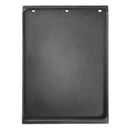 A black rectangular Napoleon Enameled Cast Iron Reversible Griddle for Rogue 425/625 and Freestyle (56425) by Napoleon Grills, with slightly raised edges and three holes along the top, shown on a white background.