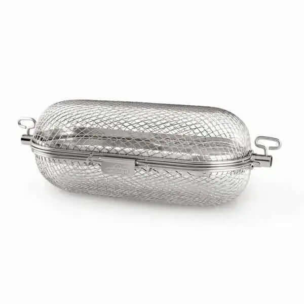 Napoleon Rotisserie Grill Basket for wings, vegetables, and small food items