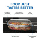 Napoleon Accessory Rotisserie Grill Basket for wings, vegetables, and small food items