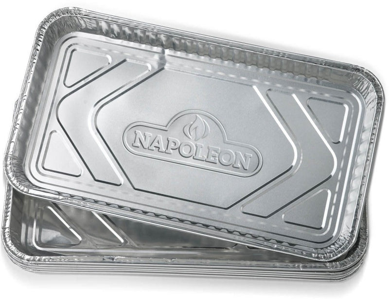 Napoleon 5 Pack of Grease Drip Trays Large 14" x 8" inch (62008)