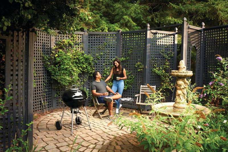 Napoleon Premium 22 Charcoal Kettle Grill NK22K-LEG with chrome grid and Vortex heat system at DDR BBQ Supply