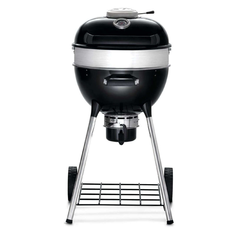 Napoleon Professional 18 Charcoal Kettle Grill PRO18K-LEG with cast iron grids and Vortex heat system at DDR BBQ Supply