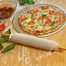 16-inch anodized aluminum pizza crisper for oven and grill baking