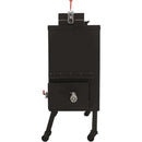 Old Country BBQ Pits Insulated Gravity Fed Smoker with heavy-duty steel construction and fully insulated cooking chamber