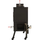 Old Country BBQ Pits Insulated Gravity Fed Smoker with heavy-duty steel construction and fully insulated cooking chamber