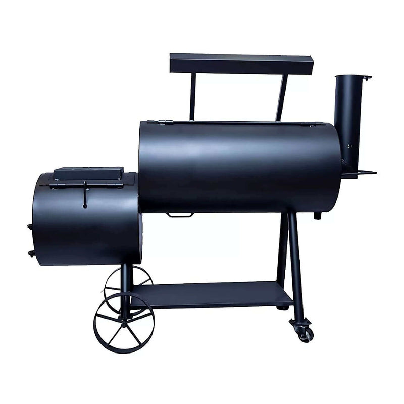 Old Country BBQ Pits Brazos Offset Smoker DLX with counterweight Old Country BBQ Pits