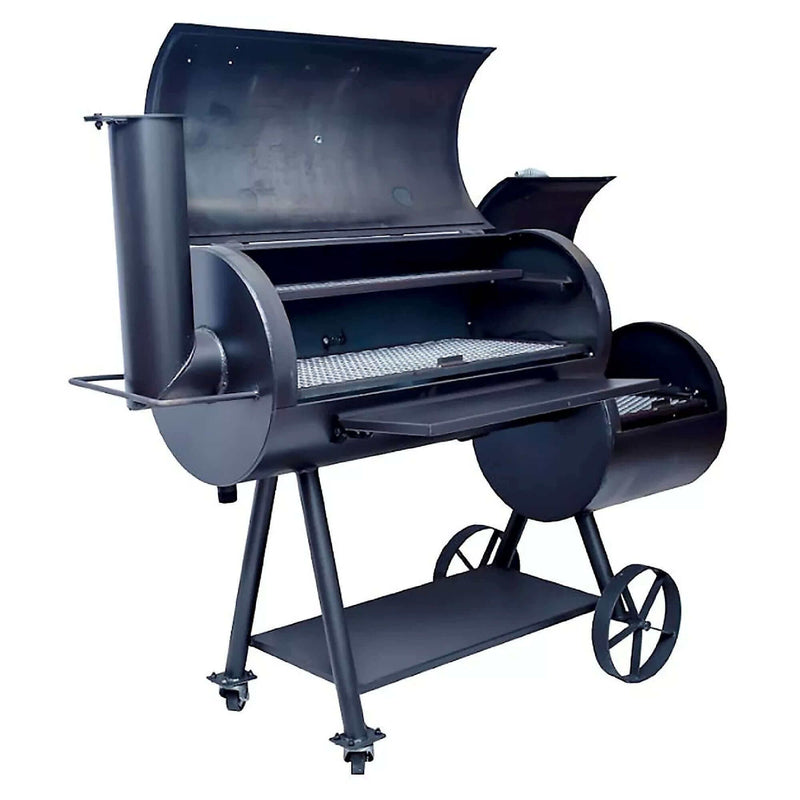 Old Country BBQ Pits Brazos Offset Smoker DLX with counterweight Old Country BBQ Pits