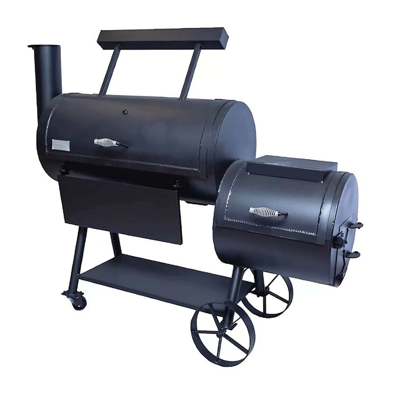 Old Country BBQ Pits Brazos Offset Smoker DLX with counterweight Old Country BBQ Pits