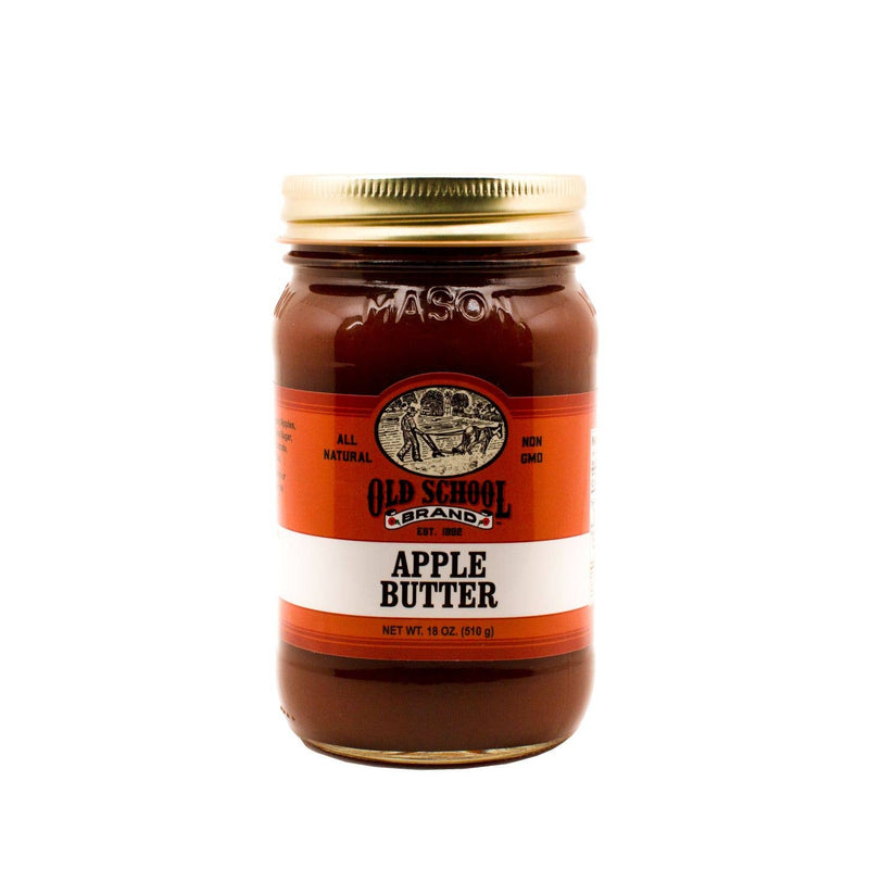 Jar of Old School Brand Apple Butter