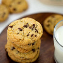 Old School Brand Chocolate Chip Cookie Mix – easy-to-bake, rich chocolate chip cookies with soft centers and crisp edges