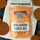 Old School Brand Molasses Cookie Mix – 1 lb. bag with warm spices and pure ingredients for soft, chewy cookies