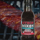 Myron Mixon Honey Smoked BBQ Sauce with sweet honey and smoky spices for ribs, wings, and pork