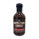 Inspector’s Choice Raging Raspberry BBQ Sauce – sweet and spicy BBQ sauce made with raspberry preserves and cayenne pepper

