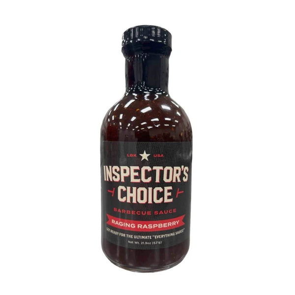 Inspector's Choice raspberry bbq sauce