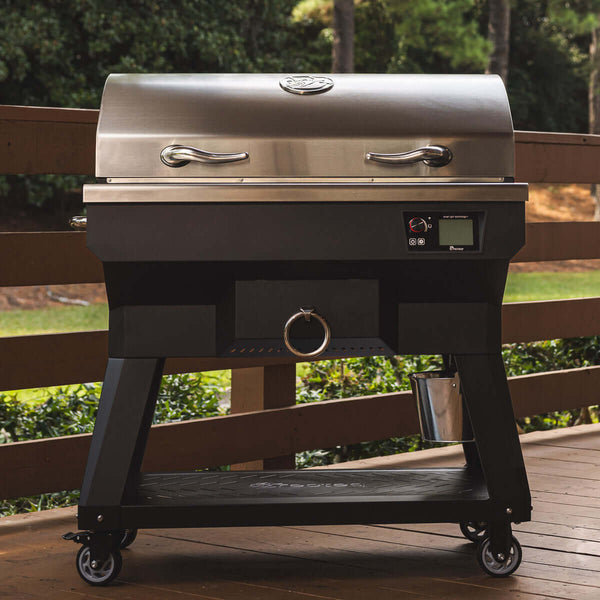 recteq SmokeStone 600 wood-fired pellet griddle with Wi-Fi control available in-store only