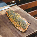 recteq mesh cooking mat for grilling small items like vegetables and shrimp