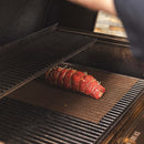 recteq mesh cooking mat for grilling small items like vegetables and shrimp