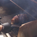 recteq mesh cooking mat for grilling small items like vegetables and shrimp