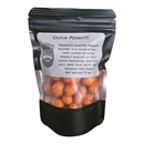 DDR BBQ Supply Manly Cans Cajun peanuts in a black resealable pouch with spicy seasoning and crunchy shell
