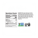 A nutrition label for Rufus Teague Diablo Limonajo BBQ Sauce shows 90 calories per 2-tbsp serving. Ingredients and certifications—Non-GMO Project Verified and Certified Gluten-Free—are displayed to the right of the label.