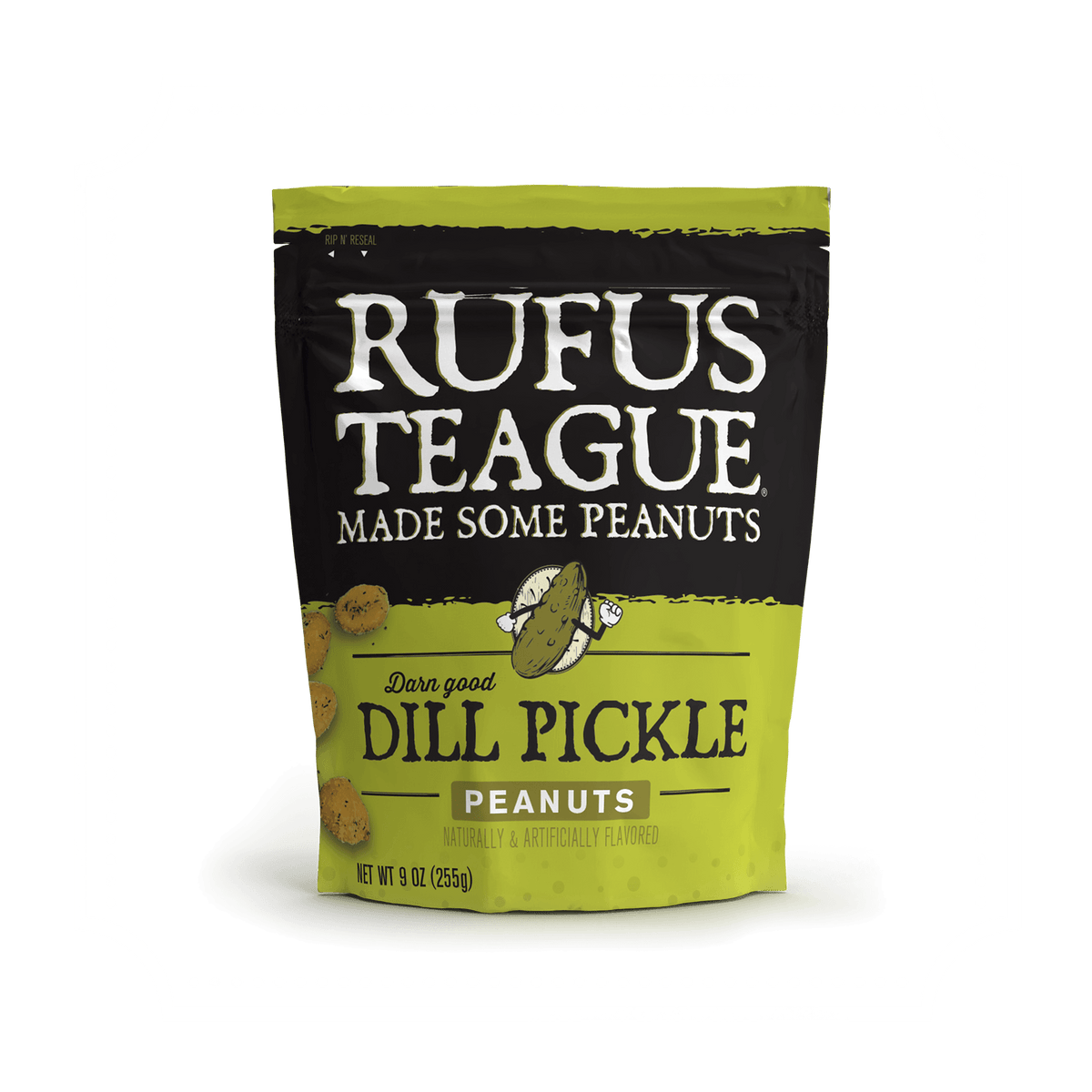 Snack on Bold Dill Pickle Flavor with Rufus Teague Peanuts
