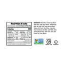 A nutrition label and ingredients list for Rufus Teague Honey Sweet BBQ Sauce by Rufus Teague. The black-on-white label shows it’s Non-GMO Project Verified, Certified Gluten-Free, and Kosher, with clear nutrition facts and ingredient details.