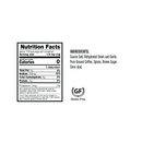 Rufus Teague Steak Rub (gluten-free) has zero calories, fat, carbs, or protein per 1/4 tsp. Ingredients: salt, dehydrated onion and garlic, ground coffee, spices, brown sugar, citric acid. Gluten-free symbol included.