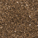 Close-up of Dead Rooster Co Black Gold Coffee Rub by Dead Rooster Co., displaying a coarse blend of dark coffee, black pepper, and spice fragments with some lighter specks—creating a robust, textured mix that’s ideal for adding bold flavor as part of a steak rub.