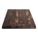 A rectangular, dark walnut Steelport Knife Co. SteelCore™ 2-in-1 Cutting Board (18"x12") with a smooth, polished end-grain finish and the Steelport Knife Co. logo branded on the side, displayed against a white background.