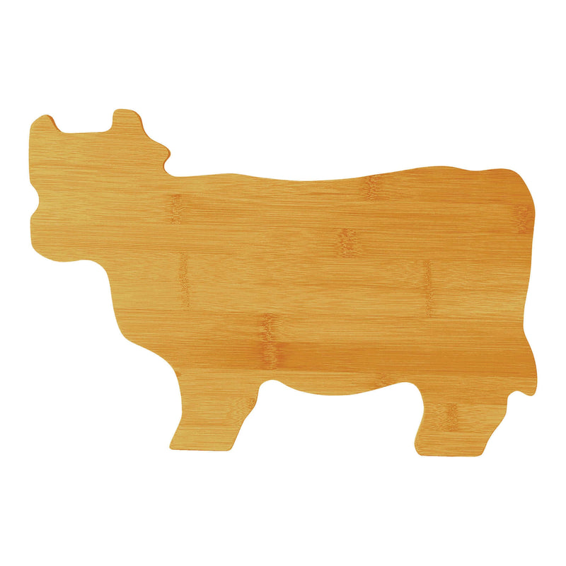 Steer Shaped Bamboo Cutting Board