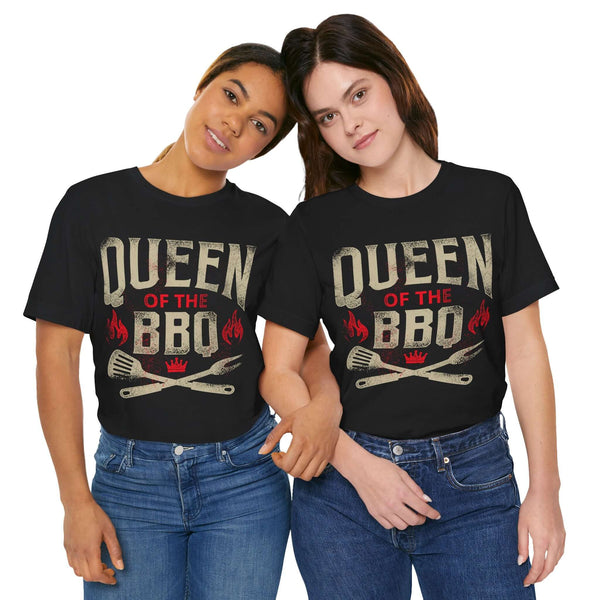 Queen of the BBQ T-shirt for grillers and smokers – DDR BBQ Supply