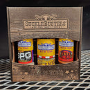 Shop Best of Texas BBQ Gift Box at DDR BBQ Supply for bold Texas sauces, spicy pepper heat, and all-purpose rubs packed for flavor lovers.