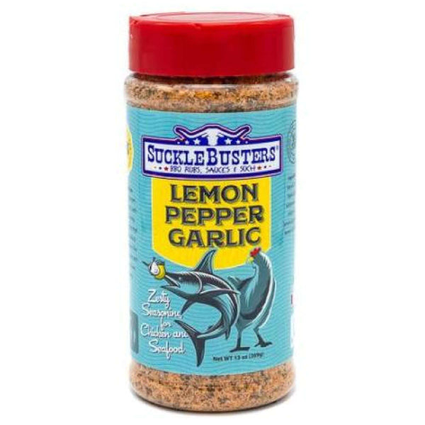 Sucklebusters Lemon Pepper Garlic BBQ Rub