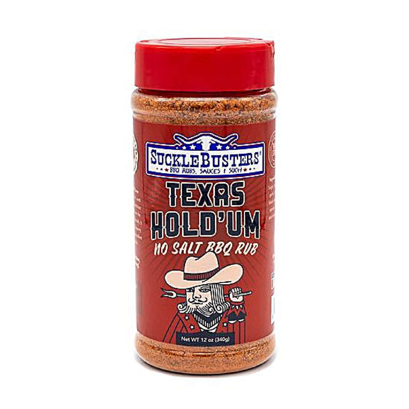 Sucklebusters Texas Hold 'Um No Salt BBQ Rub