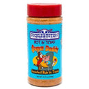 Jar of SuckleBusters Sugar Daddy BBQ Rub with sweet fruit sugars, honey powder, and molasses for ribs, chicken, and pork, available at DDR BBQ Supply
