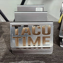 Taco Time Stainless Steel Taco Holder – Funny and Functional at DDR BBQ Supply