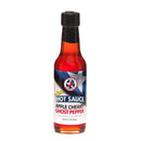 Texas Pepper Jelly Apple Cherry Ghost Pepper Hot Sauce with fruity sweetness and intense ghost pepper heat