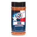 Texas Pepper Jelly Rib Seasoning 15 oz shaker with sweet and savory blend for pork ribs, chops, and BBQ competitions
