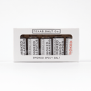 Shop Texas Salt Co Sampler Set With Heat Smoked Jalapeno Chipotle Habanero Ghost Pepper Scorpion from DDR BBQ Supply