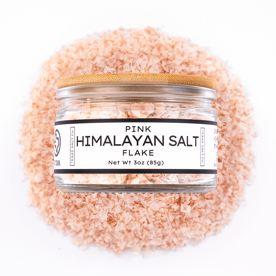 Mineral Rich Himalayan Pink Flake Salt for Finishing