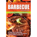 The paperback cover of The Barbecue Cook Book from Books by splitShops displays grilled steak with garnish and tomatoes, highlighting its subtitle: "Simplicity, originality, and creatively are synonyms of this BBQ Cookbook. A fantastic barbecue Bible." This must-have guide is perfect for anyone who loves summer grilling and seeks a creative, straightforward approach to barbecued meats.