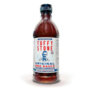Tuffy Stone Original BBQ Sauce bottle with sweet, tangy, pitmaster-crafted flavor perfect for ribs, chicken, and brisket