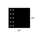 Tuning Plate for Old Country BBQ Pits Pecos Offset Smoker – heavy-duty 3/16 inch A36 steel BBQ accessory at DDR BBQ Supply
