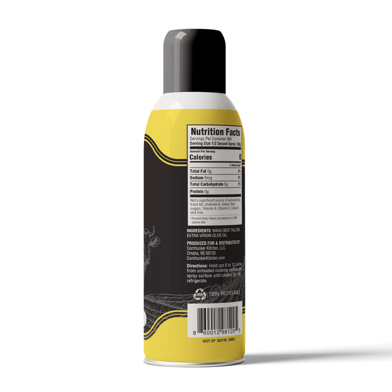 wagyu beef tallow spray for searing and high-heat cooking