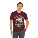 Walk Into a BBQ unisex grilling t-shirt for men and women – DDR BBQ Supply